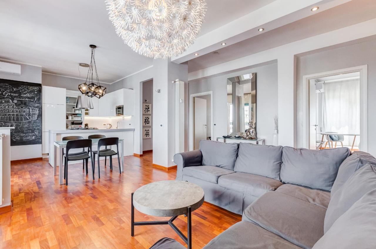 Bmga L Penthouse With Terrace And 3Bdr In San Giovanni 罗马 外观 照片